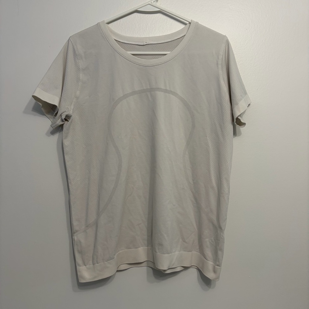 Lululemon Striped Short Sleeve Size 12 EUC